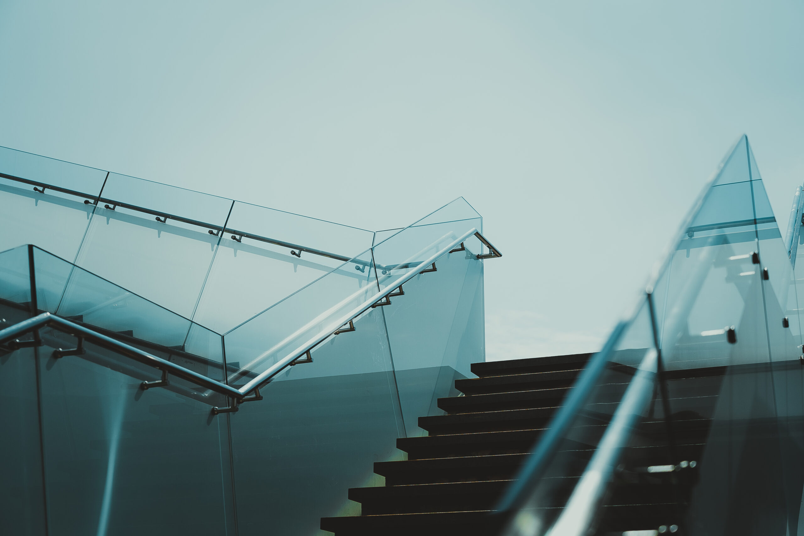 Verre trempé en escalier – verre trempé Espelette